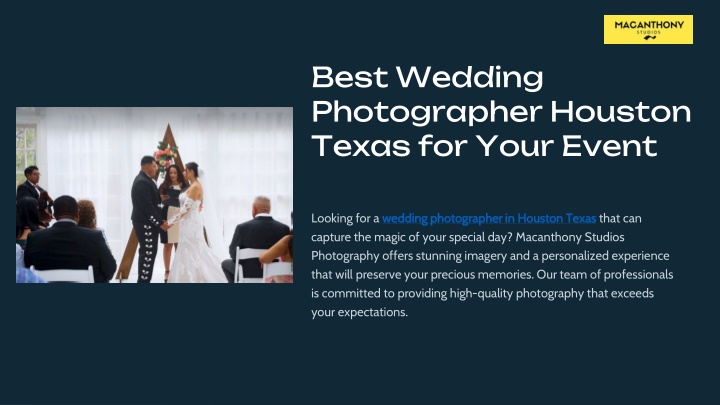 best wedding photographer houston texas for your