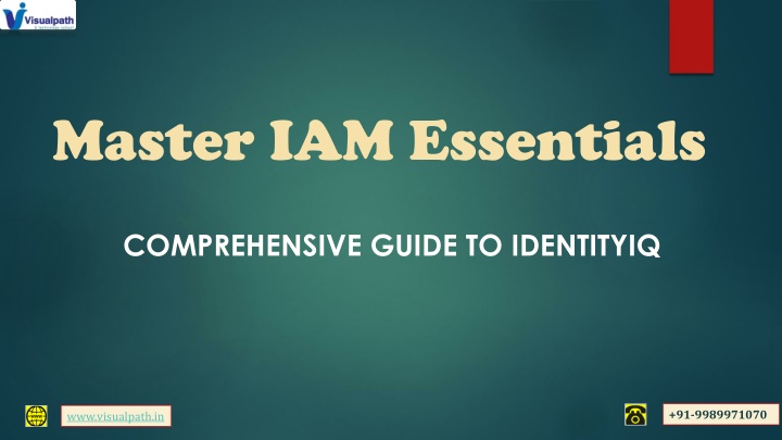 master iam essentials