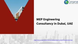 Leading MEP Companies & Design Consultants in Dubai, UAE