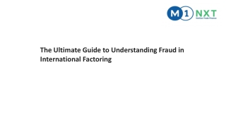 The Ultimate Guide to Understanding Fraud in International Factoring