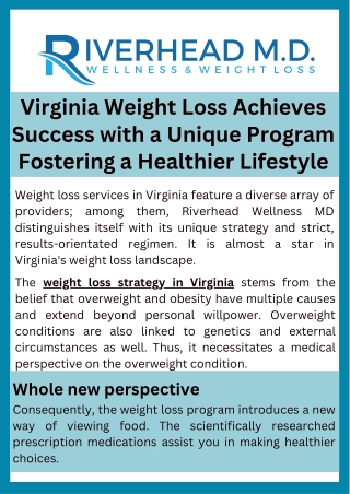 virginia weight loss achieves success with