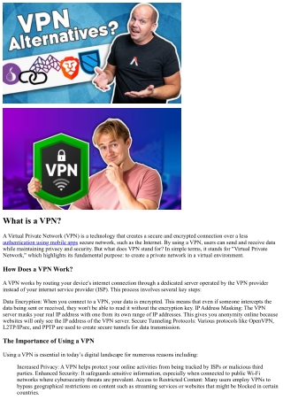 what is a vpn