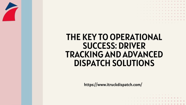 the key to operational success driver tracking