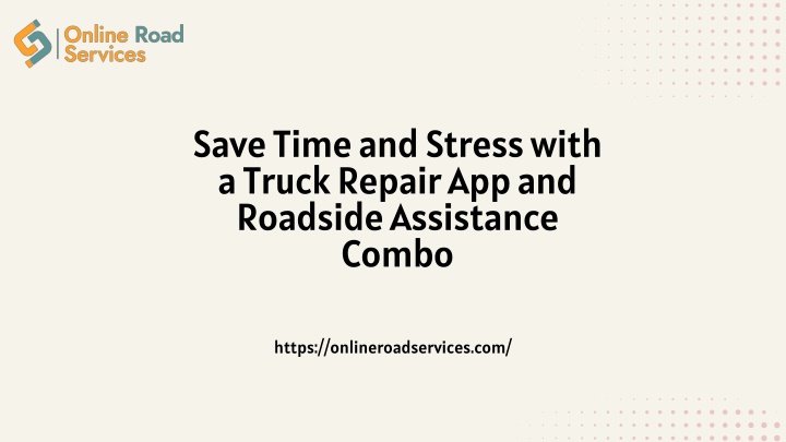 save time and stress with a truck repair