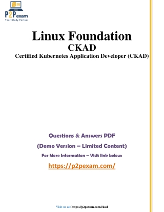 linux foundation ckad certified kubernetes