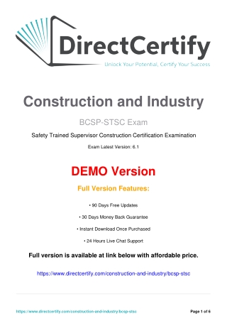 construction and industry