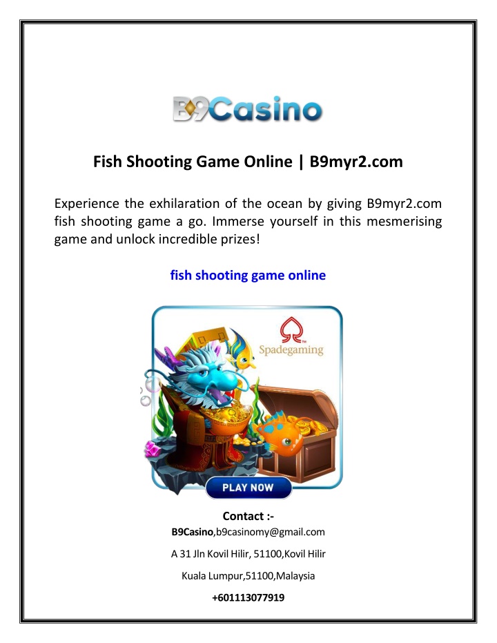 fish shooting game online b9myr2 com