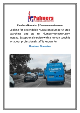 plumbers nuneaton plumbernuneaton com