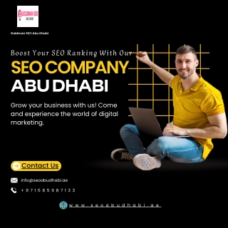 Goldman SEO Abu Dhabi - Expert Digital Marketing Solutions