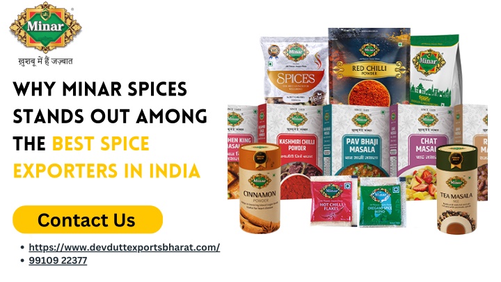 why minar spices stands out among the best spice