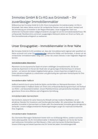 Immotas GmbH _ Co KG aus Grünstadt – Ihr zuverlässiger Immobilienmakler.pdf