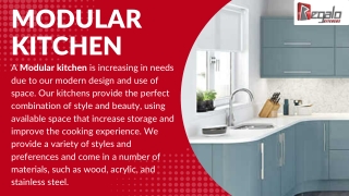 modular kitchen