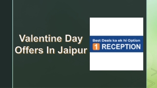 valentine day offers in jaipur