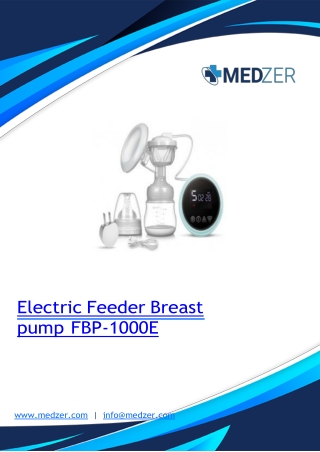 Electric Feeder Breast pump FBP-1000E