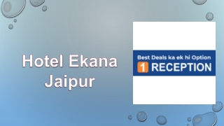 hotel ekana jaipur