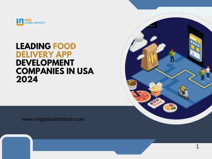 leading food delivery app development companies