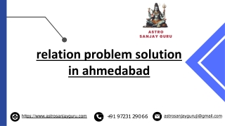 Best Relation Problem Solution In Ahmedabad