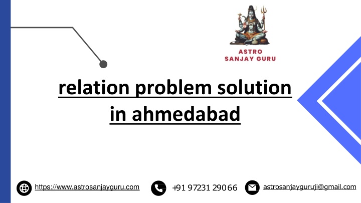 relation problem solution in ahmedabad