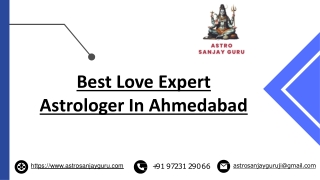 Best Love Expert Astrologer In Ahmedabad