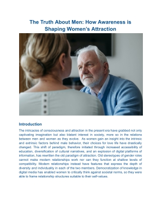 The Truth About Men_ How Awareness is Shaping Women’s Attraction