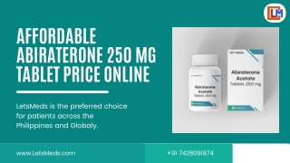 Affordable Abiraterone 250 mg tablet Price Online in The Philippines