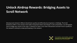 unlock airdrop rewards bridging assets to scroll