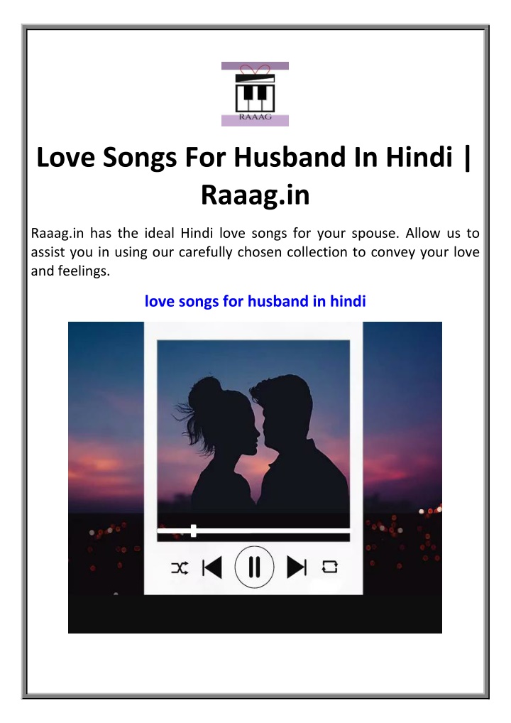 love songs for husband in hindi raaag in