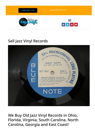 Sell Jazz LPs, Collections, and Records  Cash for Your Musical Gems