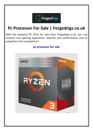 pc processor for sale forgedrigs co uk
