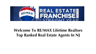 Real estate agents New Jersey