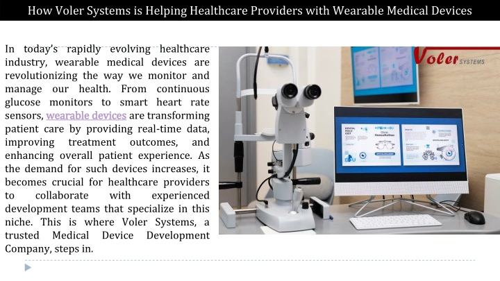 how voler systems is helping healthcare providers