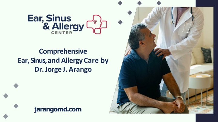 comprehensive ear sinus and allergy care by dr jorge j arango