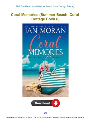 PDF Coral Memories (Summer Beach Coral Cottage Book 6)