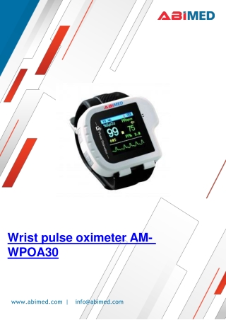 Wrist-pulse-oximeter-AM-WPOA30