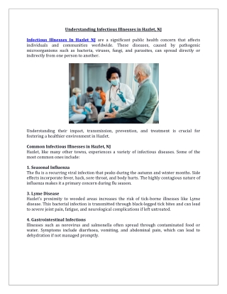 understanding infectious illnesses in hazlet