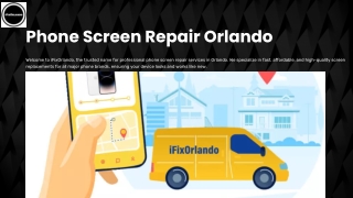 Expert Phone Screen Repair in Orlando