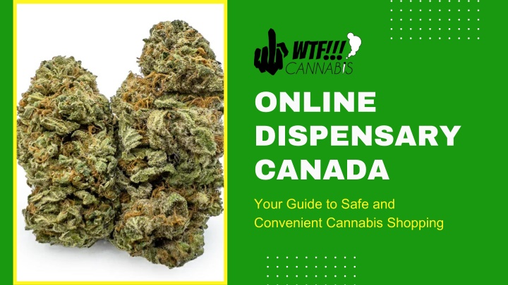 online dispensary canada