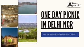 one day picnic in delhi ncr