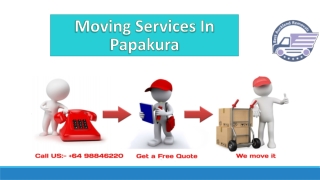 Moving Services In Papakura