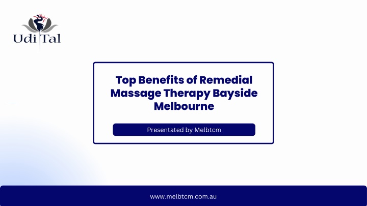 top benefits of remedial massage therapy bayside