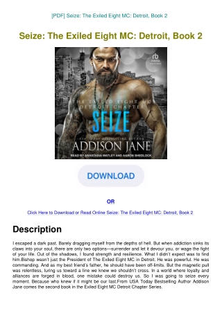 [PDF] Seize The Exiled Eight MC Detroit  Book 2