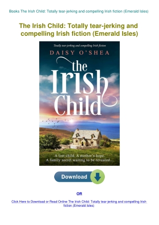 Books The Irish Child Totally tear-jerking and compelling Irish fiction (Emerald Isles)