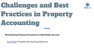 challenges and best practices in property