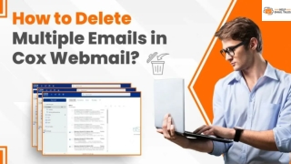 How to Delete Multiple Emails in Cox Webmail