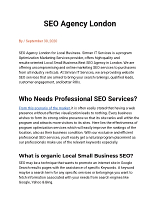 Best SEO Services in Solan