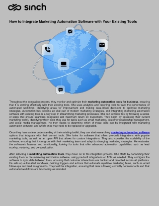 How to Integrate Marketing Automation Software with Your Existing Tools