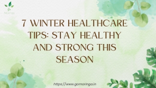 7 Winter Healthcare Tips Stay Healthy and Strong This Season