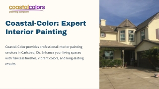 Expert Home Interior Painting Services in Carlsbad, CA