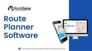 Route Planner Software