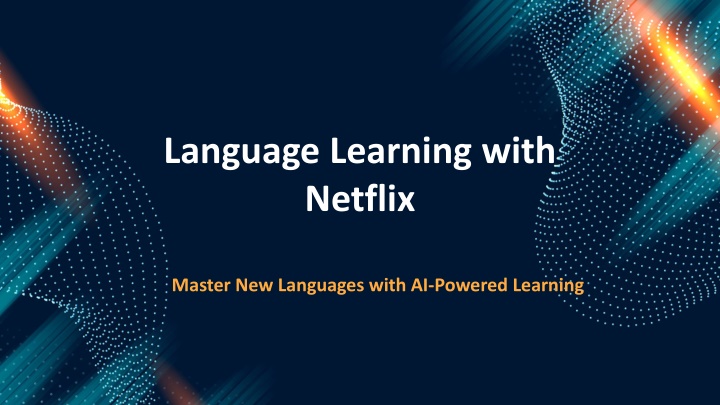 language learning with netflix